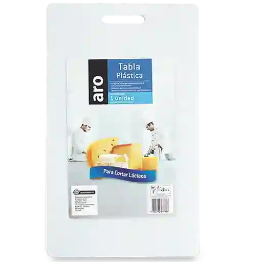 Aro Tabla Para Cortar Blanca 50 x 30 x 1.4 cm