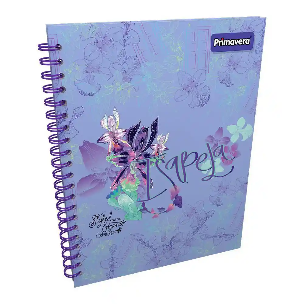 Primavera Cuaderno 105 Pasta Dura Rayas Mujer 12