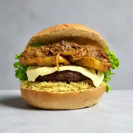 Hamburguesa Criolla de Carne