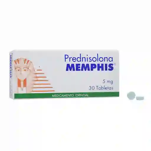Prednisolona 5 Mg x 30 Tabletas