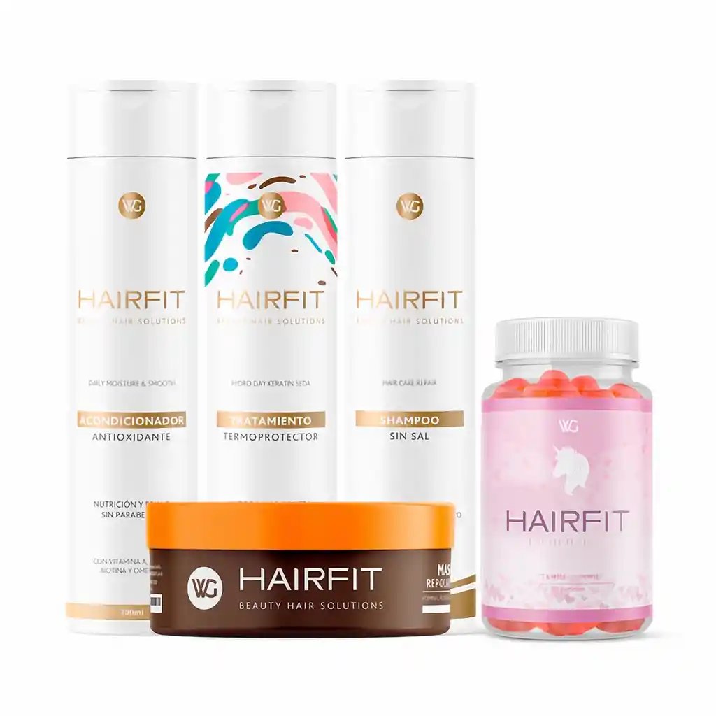 HairFit Kit Reparación Extrema (Hidratación y Vida)