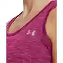 Under Armour Playera Sin Mangas Tech Tank Twist Mujer Rosado T-L