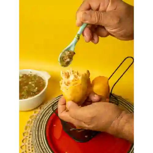 Empanada + Agua de Arroz