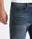 Jean Slim Fit Famous Azul Clásico Oscuro Talla 32 / 32 Chevignon