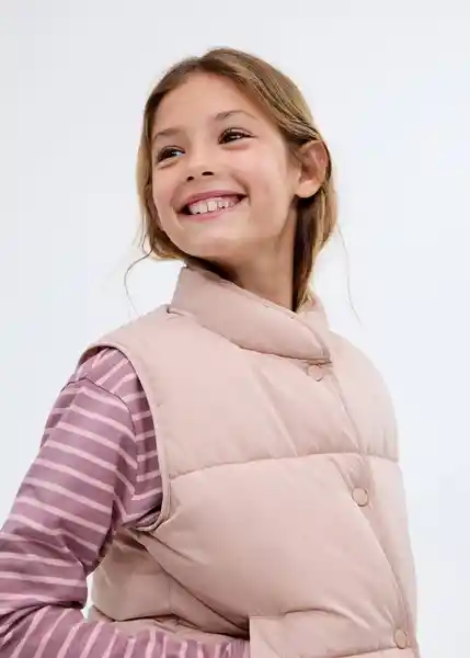Chaleco Irina Rosa Talla 12 Niña Mango