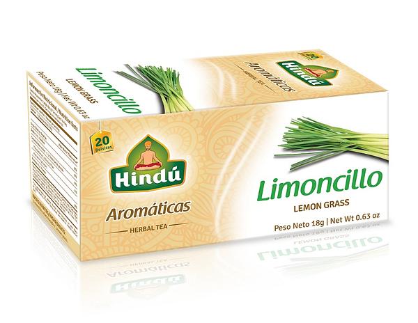 Hindú Herbal Tea Aromáticas de Limoncillo 18 g