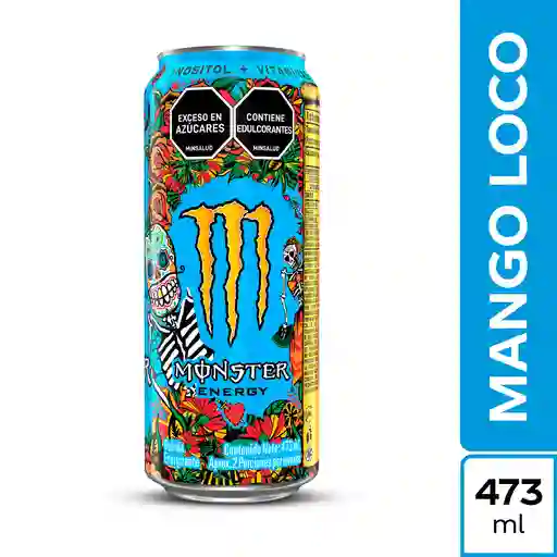 Bebida energizante Monster Mango Loco 437ml