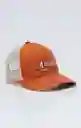 Gorra Unisex Naranja Talla M 751G506_NAR181350 Americanino