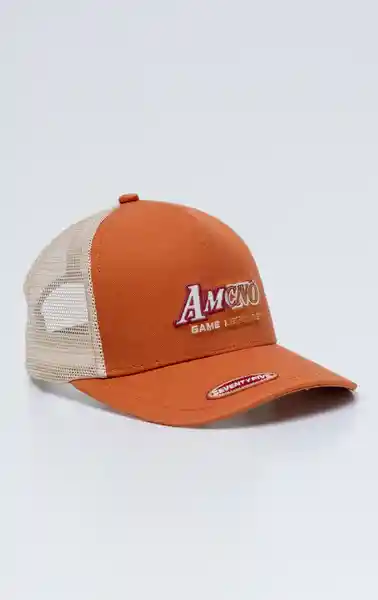 Gorra Unisex Naranja Talla M 751G506_NAR181350 Americanino