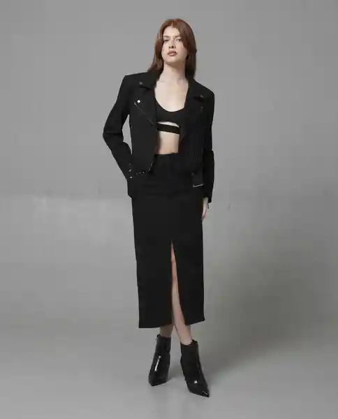 Falda Mujer Negro Talla 16 249G002_NEG194007 Rifle