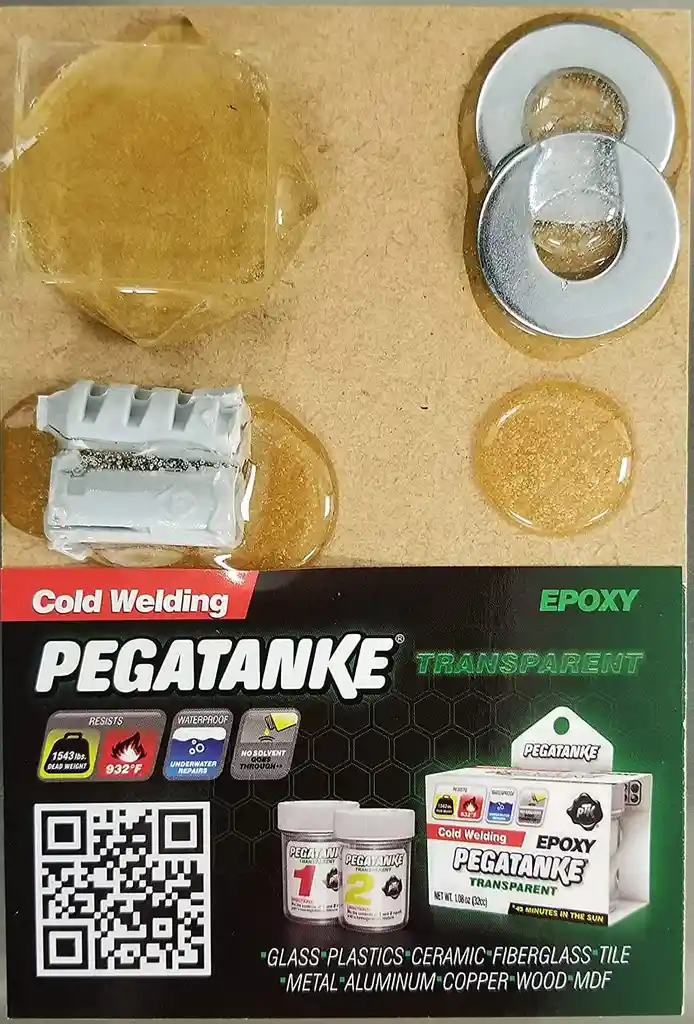 Pegamento Epoxico Extra Fuerte Pegatanke (transparente)