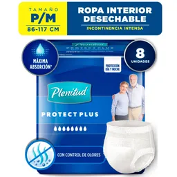 Plenitud Ropa Interior Desechable Protect Plus P/M