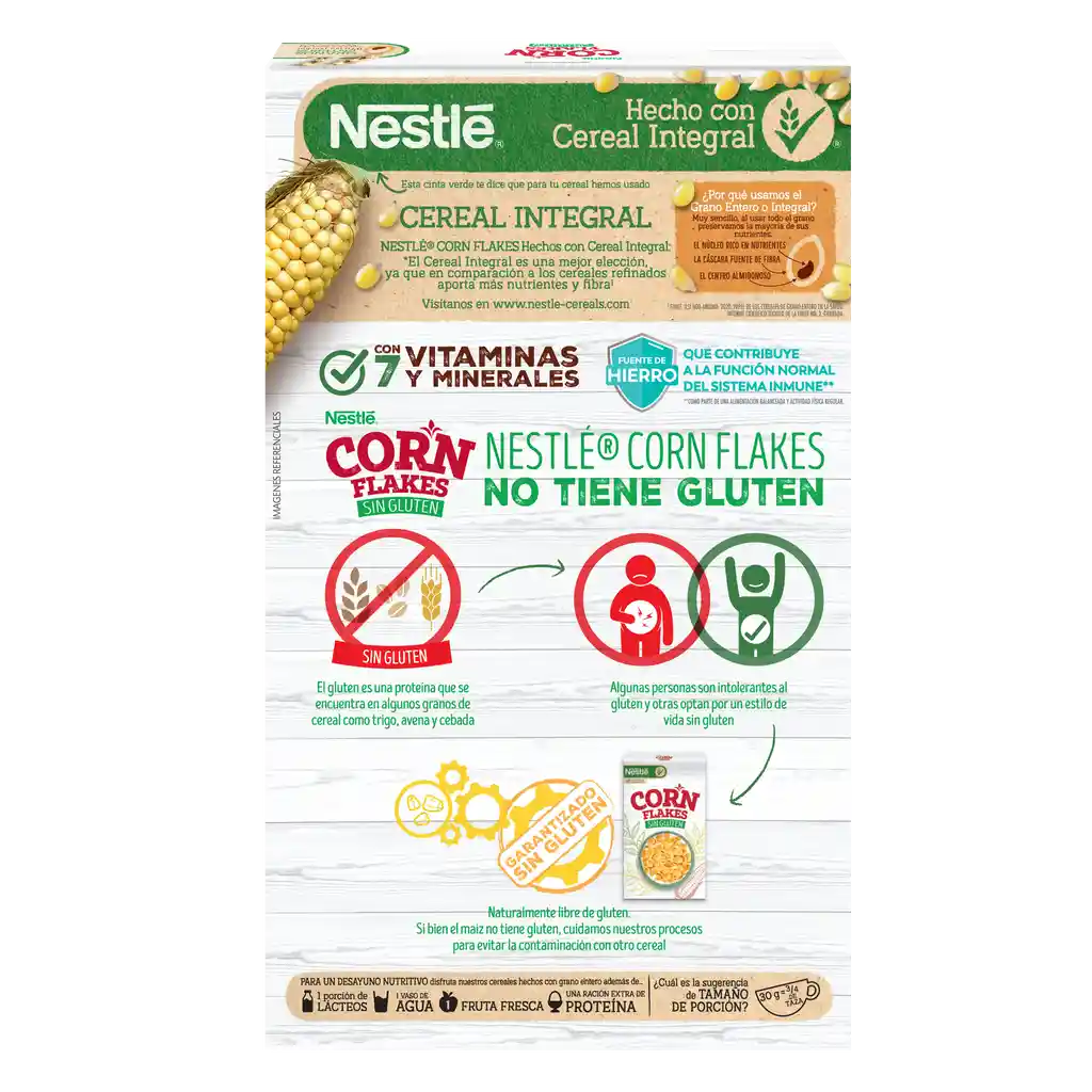 Cereal CORN FLAKES de NESTLÉ sin gluten x 405g