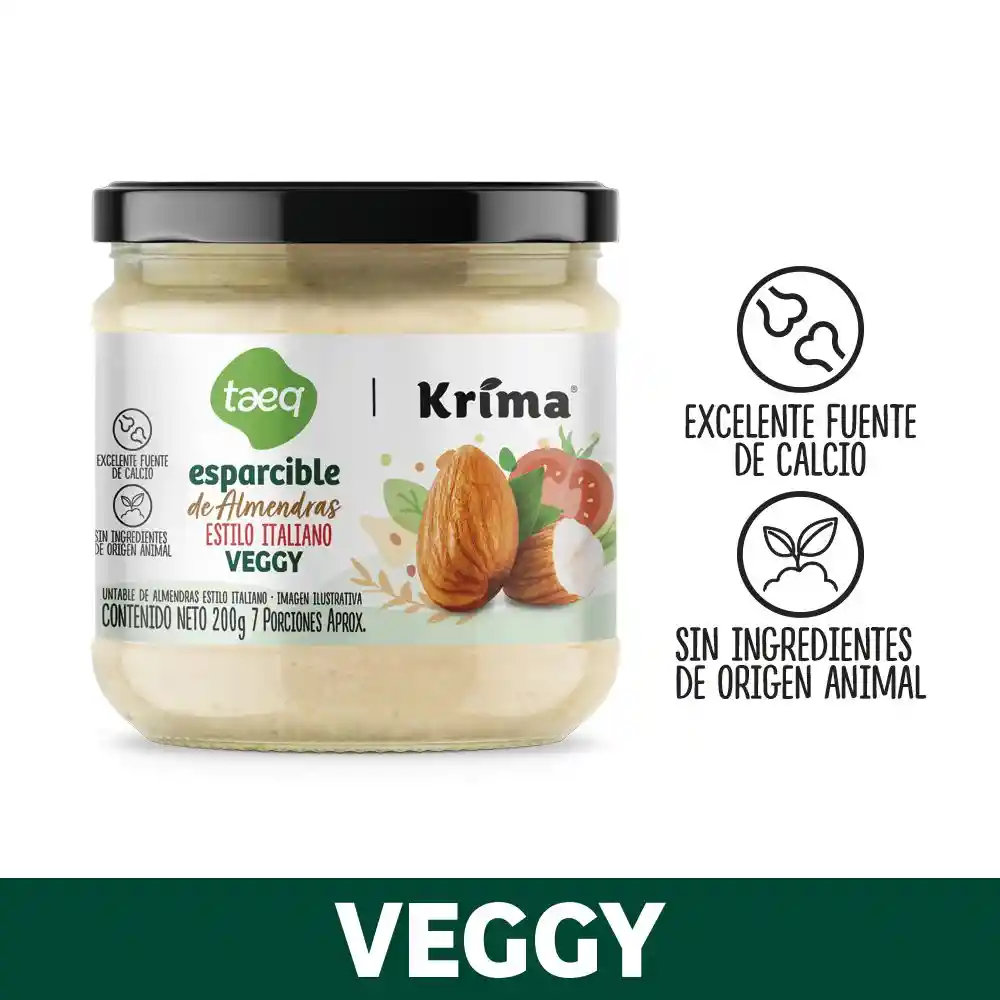 Taeq Esparcible de Almendra Estilo Italiano