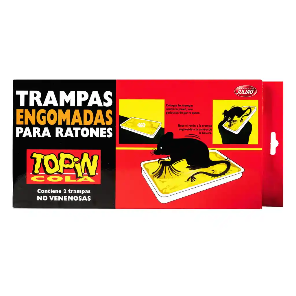 Topin Trampa Engomadas para Ratones