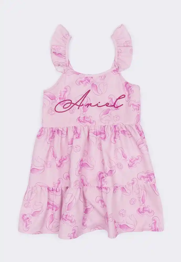 Vestido Manga Sisa 5t-rosado