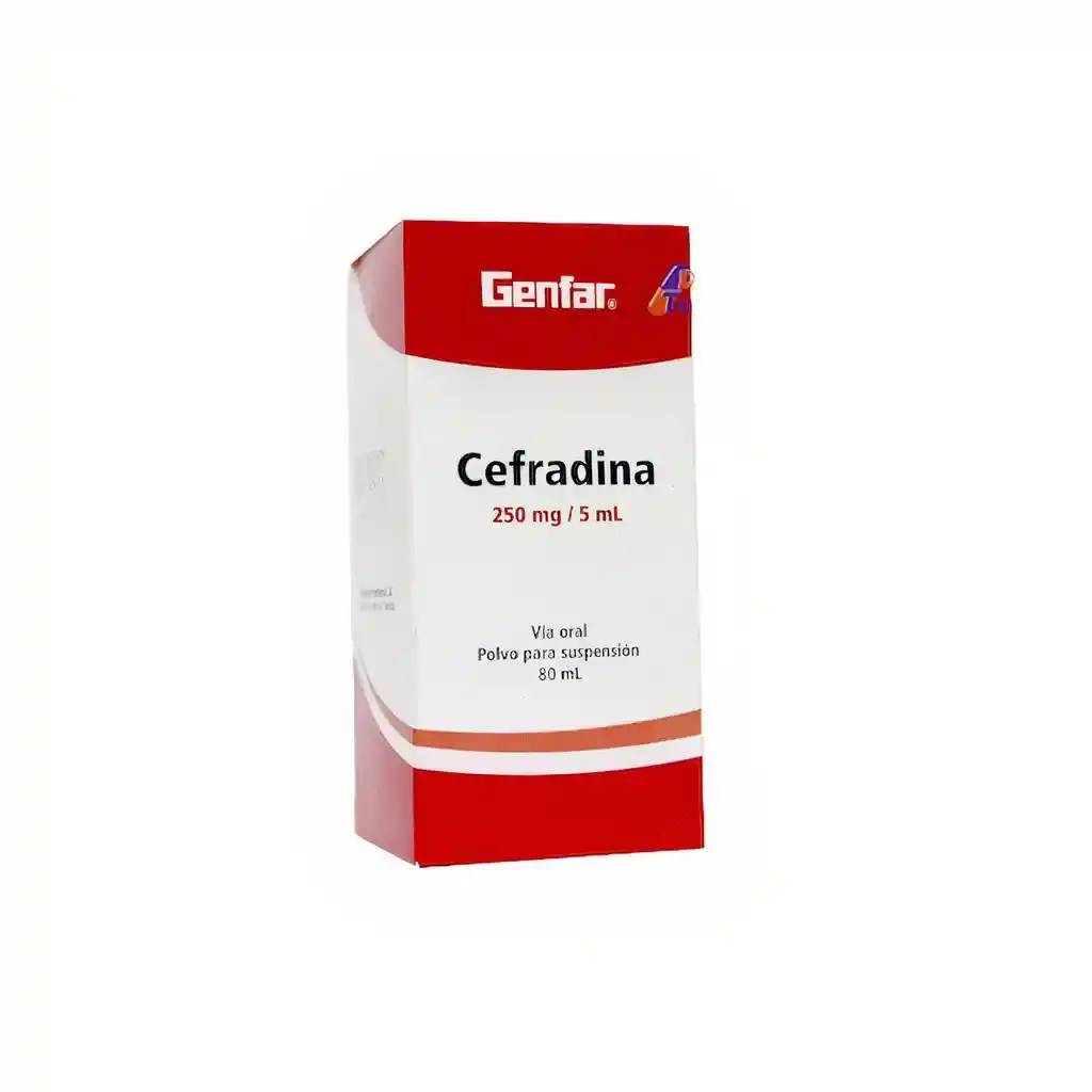 Genfar Cefradina Suspensión (250 Mg)