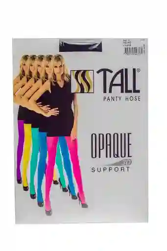 Tall Media Pantalón Opaque Support 3D Color Negro