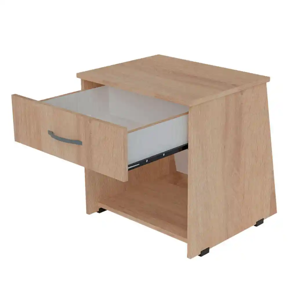 Mesa de Noche Roma 51xgermany Blanco Polyester Moduofi
