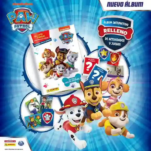 Album Set My Firs Paw Patrol Panini Set My First Panini Paw Patrol