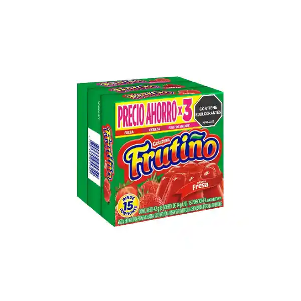 Oferta Mezcla Gelatina Limon Fresa Frutino