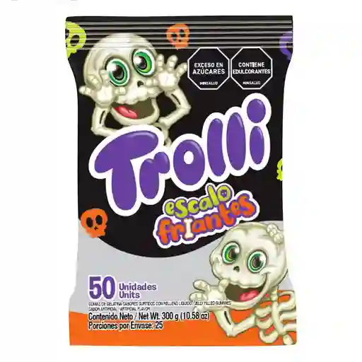 Trolli Gomas de Gelatina Sabores Surtidos Escalofriantes