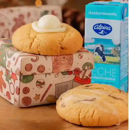Combo galletas y leche