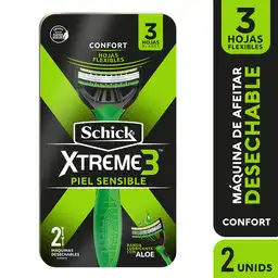 Schick Máquina de Afeitar Xtreme 3 Piel Sensible