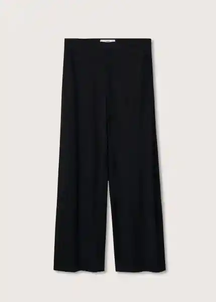 Pantalón Diego Negro Talla 25 Mujer Mango