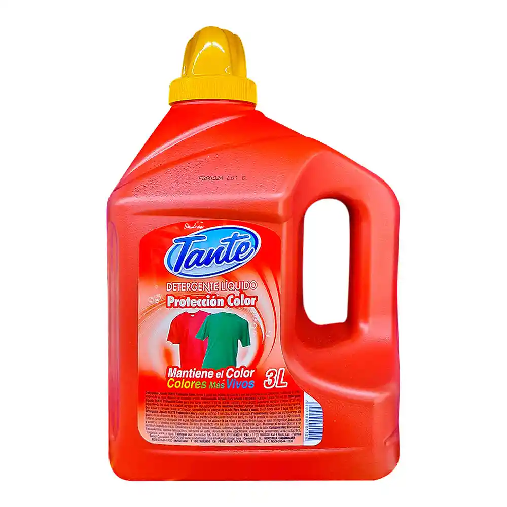 Detergente Líquido Tante Protección Color