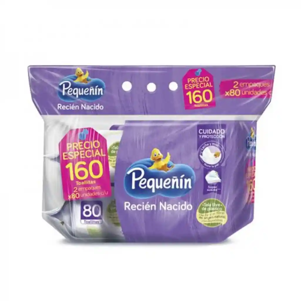  Pequeñin Toallita Humeda Recien Nacido 