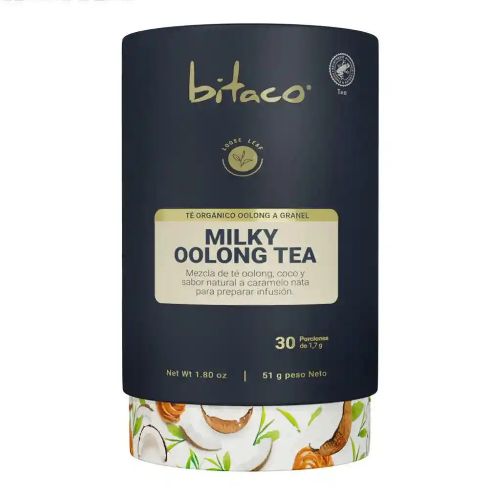 Te Organico Oolong Coco Caramelo Bitaco