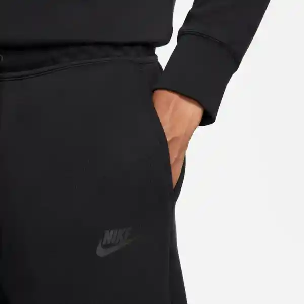 Nike Short Tch Flc Para Hombre Negro Talla L