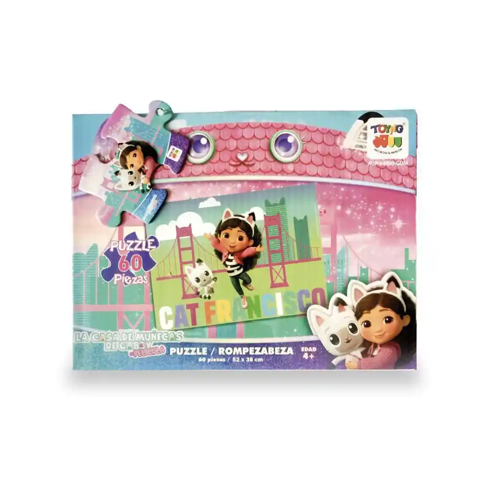 Rompecabezas 60 Pz Gabby´s Doll House Toyng