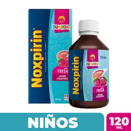 Noxpirin Junior en Jarabe Sabor a Fresa