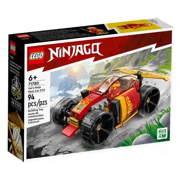 Lego Construcción Auto de Carreras Ninja Evo De