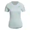 Adidas Camiseta Own The Run Tee Para Mujer Azul T.M Ref: H30046