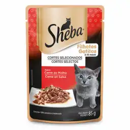 Sheba Alimento Húmedo para Gatitos Carne en Salsa