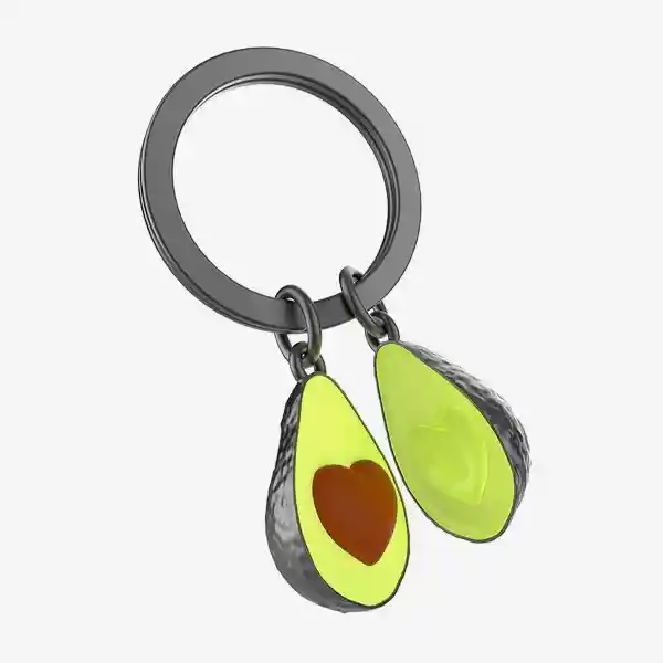 Metalmorphose Llavero Con Diseño Aguacate