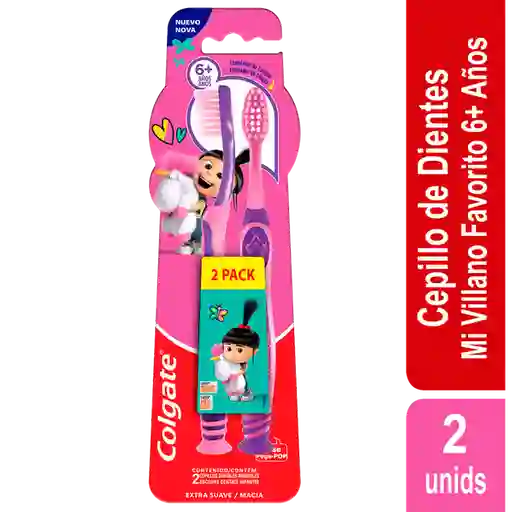 Colgate Cepillo Dental Minions Fluffy 6+ Años