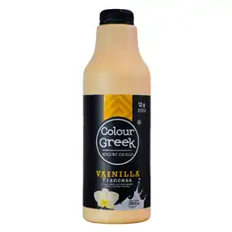 Colour Greek Yogurt Griego Sabor Vainilla Francesa