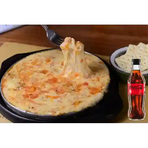 Combo Queso Al Tizón + Coca Cola Sin Azúcar 300ML