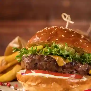 Hamburguesa de lomo y tocineta