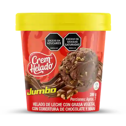 Helado Crem Helado Jumbo Chocolate Mani