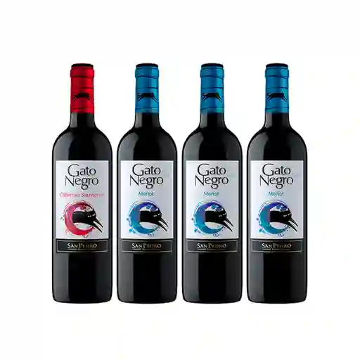 Combo Gato Negro Vino Tinto Cabernet Sauvignon + Gato Negro