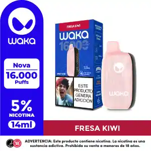 Vape WAKA NOVA Fresa Kiwi 5%