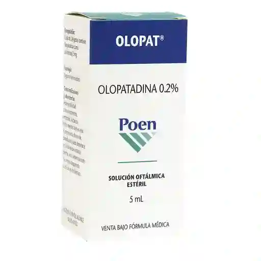 Olopat Solución Oftálmica (0.2 %)