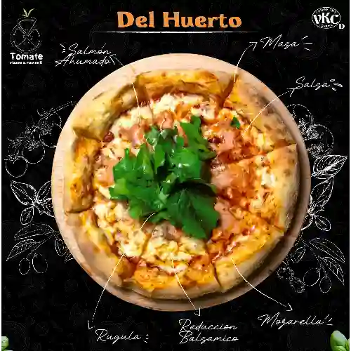Pizza Salmón Del Huerto