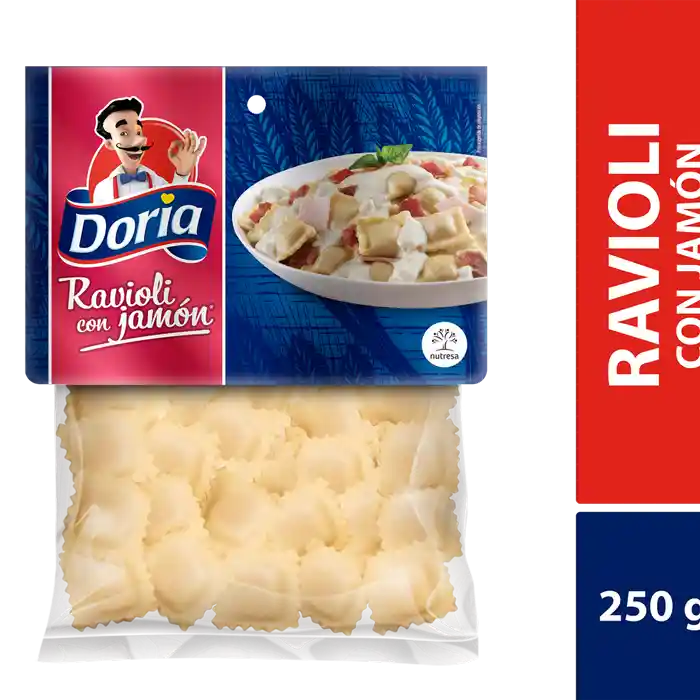 Doria Pasta Ravioli Con Jamon