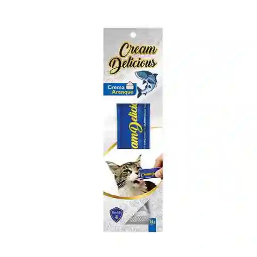 Cream Delicious Crema de Arenque para Gatos
